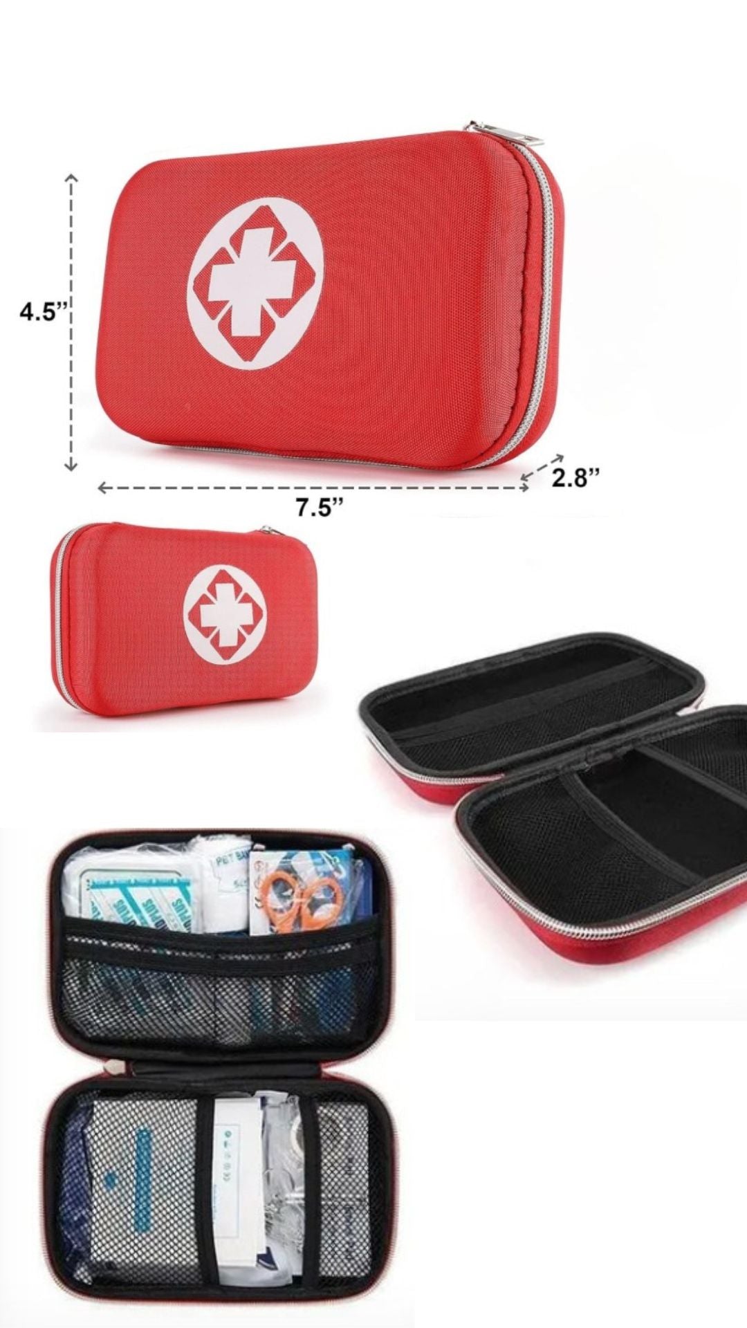 Botiquín primeros auxilios.