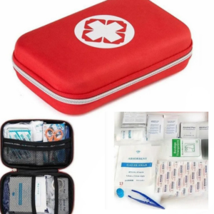 Botiquín primeros auxilios.